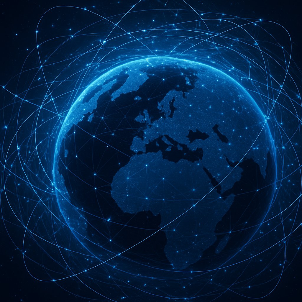 Como milhares de satélites conversam entre si em órbita